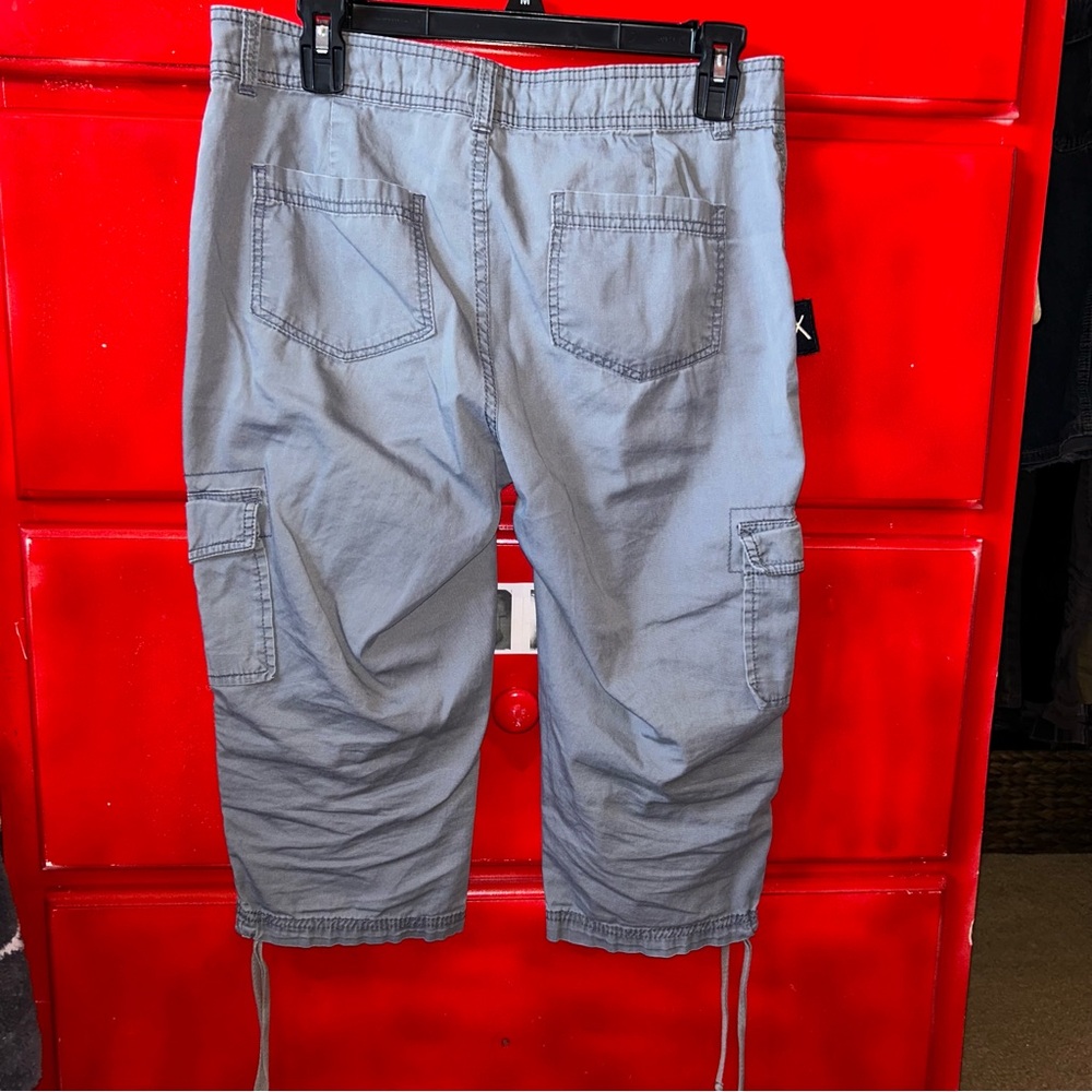 Faded Glory Gray Capri Lightweight Pants Size 4